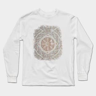 Enhanced Ancient Mosaic (Kourion, Cyprus) Long Sleeve T-Shirt